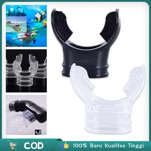 Mouthpiece Diving Pvc Karet Karet Snorkel Mouthpiece Snorkeling Bersha Mouthpiece