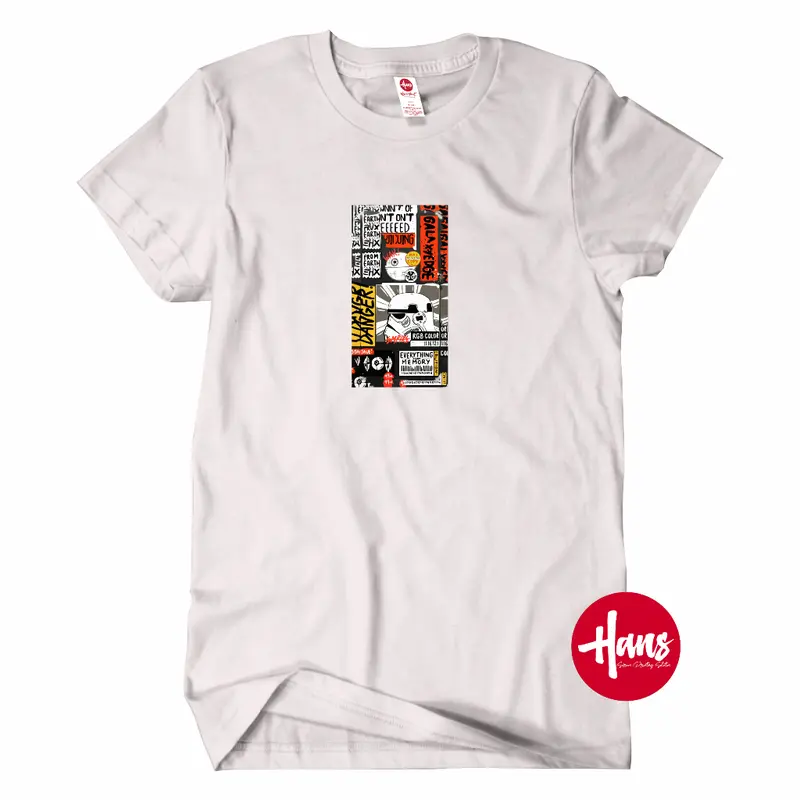 KAOS PRIA DISTRO JAPSTYLE / KAOS PRIA KEREN TERBARU / KAOS COWO / KAOS UNISEX / KAOS PRIA TREND / Hans.Sablon Kain Katun Combed 4