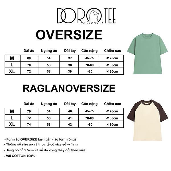 Product Introduction of DORO - Áo thun Baby Three 400% Oversize Unisex nam nữ cổ tròn vải cotton mẫu độc quyền Menswear 0