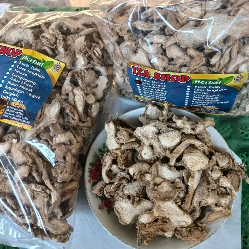 Jahe Emprit iris kering 500gr Pedas 2