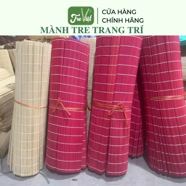 Mành Tết Tre Trang Trí Nhiều Kích Thước Treo Tường/Trần Nhà