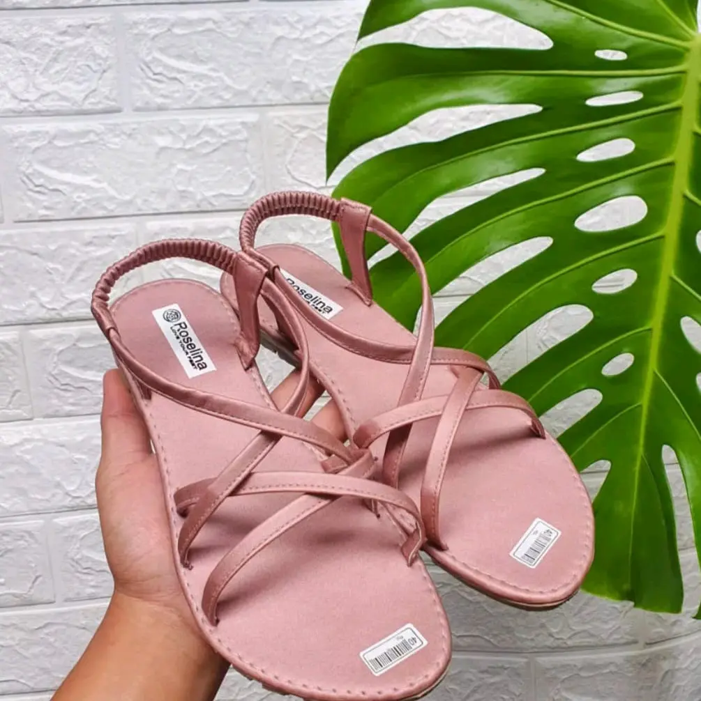 sendal zig jag wanita tali murah