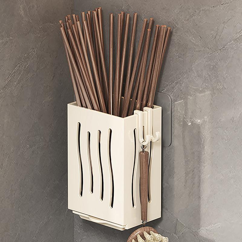 Product Introduction of Giá Để Dụng Cụ Nhà Bếp, 1 Cái, Đa Chức Năng, Thoát Nước, Giá Để Đũa, Treo Tường Hoặc Đứng Độc Lập, Hộp Đựng Dao Kéo, Làm Bằng Nhựa 23