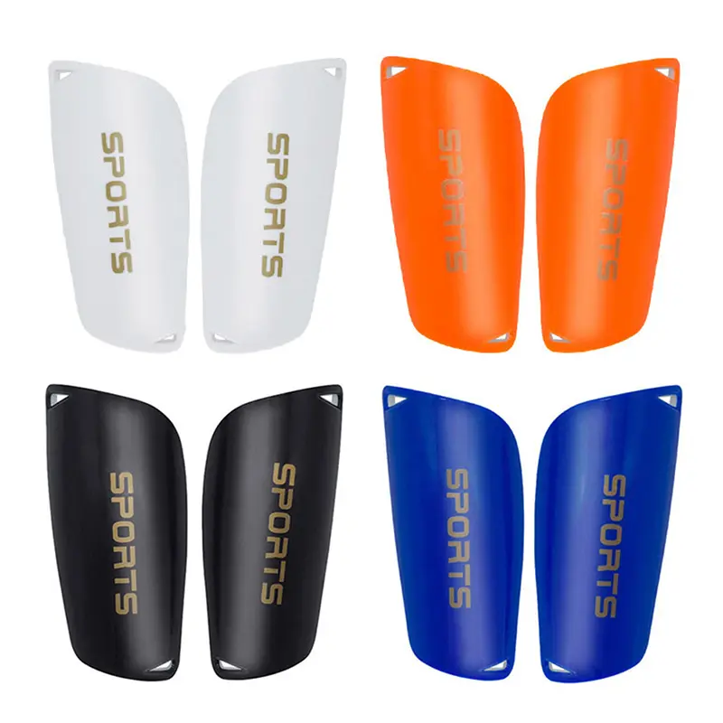 [wil]1 Pair Soccer  Pads For Kids Football Shin Pads Leg Sleeves Pads