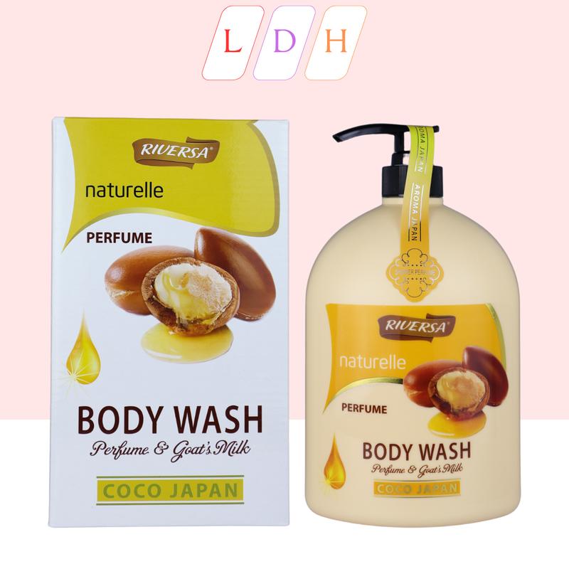 Sữa tắm trắng da toàn thân dưỡng ẩm thơm lâu hương nước hoa COCO RIVERSA 1200ML Dưỡng Body Nữ Women Dưỡng Da Body Dưỡng Da