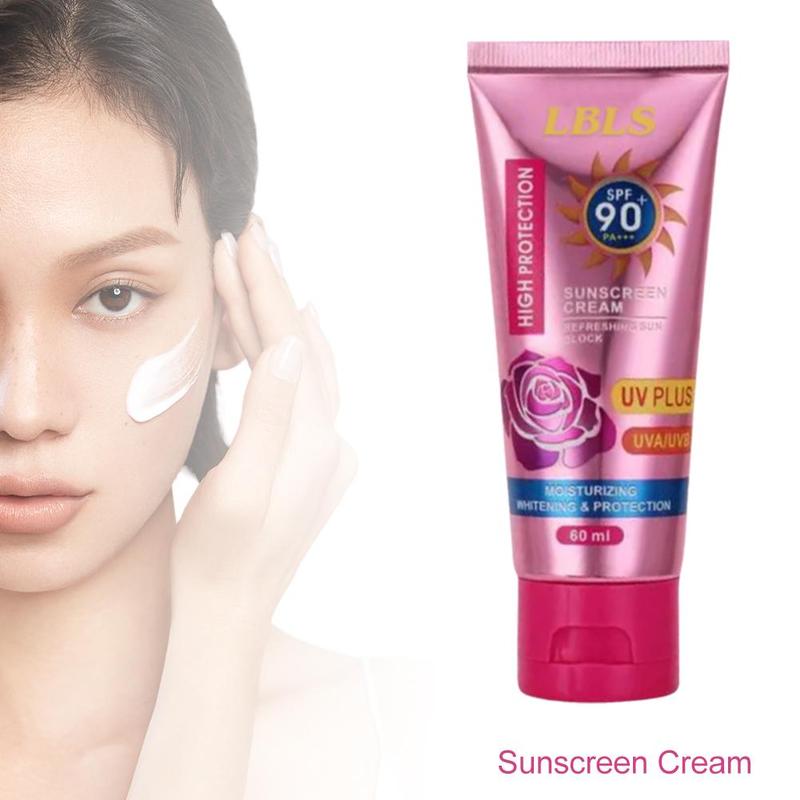 Product Introduction of SPF90 Sunscreen Cream High Protection UV PLUS 60ml Skin Skincare Facial S9R9 26