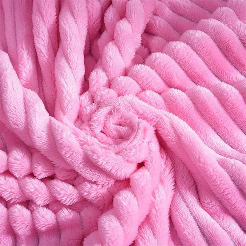 New Double Sided Warm Blanket Warm Skin-Friendly Conditioning Quilt Breathable Ultra Soft Throw Blanket Home Office 5