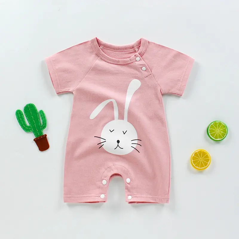 DIOEBABY Jumper Pendek Lengan Pendek/Romper Anak 7
