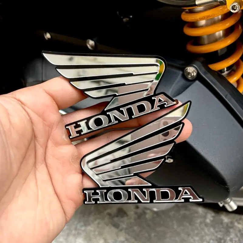 Logo Honda Cánh Chim ( Tem tráng gương )