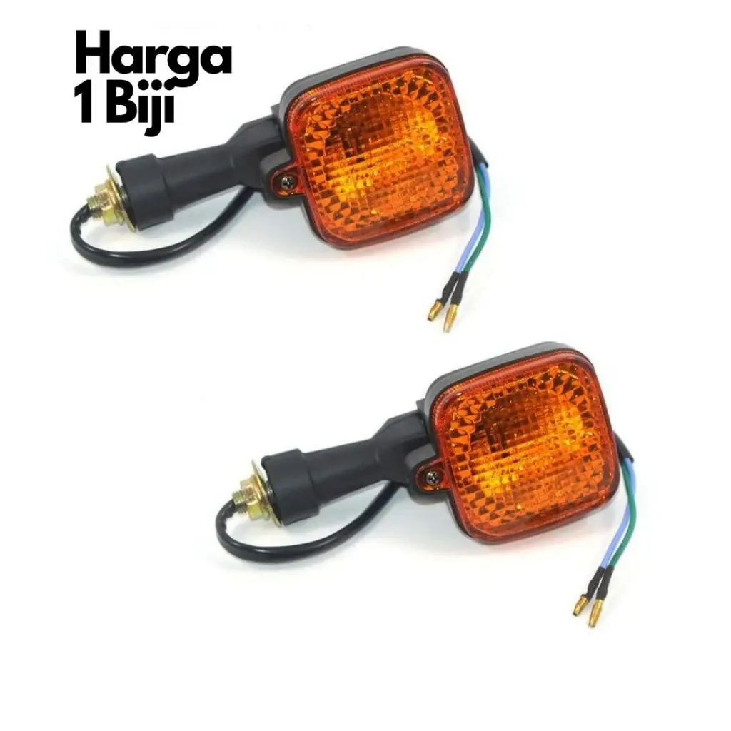 Lampu Sen Sein Riting Reting Turnsignal Trail Jadul British Scramble Gery Motor Honda Win100 CT XL XR Suzuki TS Enduro ADV Universal Motorcycle Asli