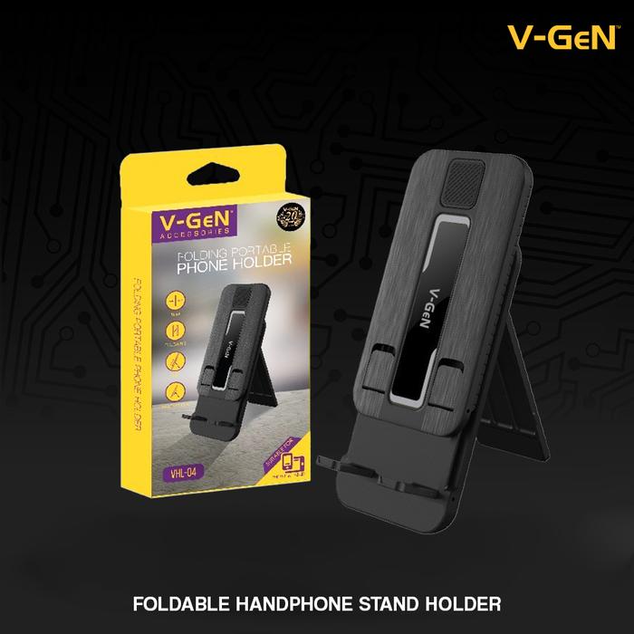 Gambar V-Gen Foldable Portable Phone Tablet Stand V-GeN VHL-04 Gadget Holder dari Semua V-GeN Kab. Tangerang Tokopedia