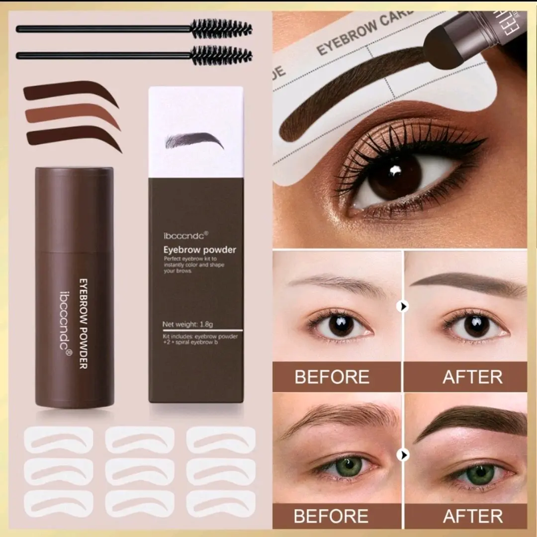 eyebrow powder stamp ibccccndc Set Lengkap