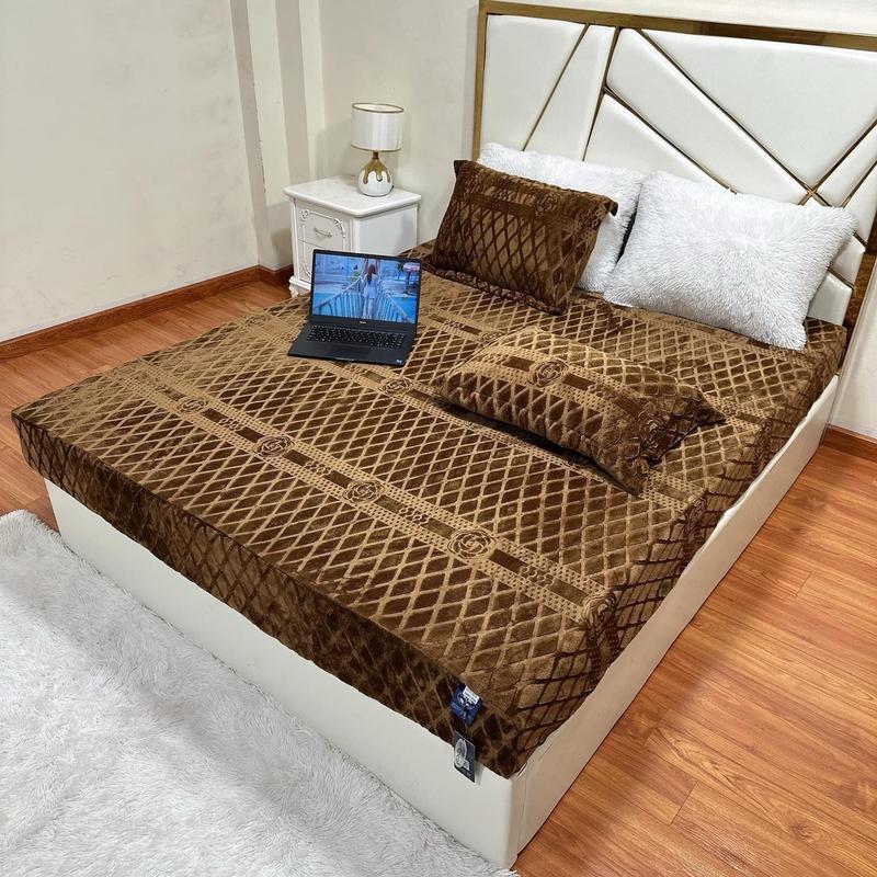 LẺ 1 chiếc Ga Nỉ Nhung CoCo (không kèm vỏ gối) -  Ấm Áp Mềm Mịn Có Thể Giặt ga ni nhung coco ga coco gối