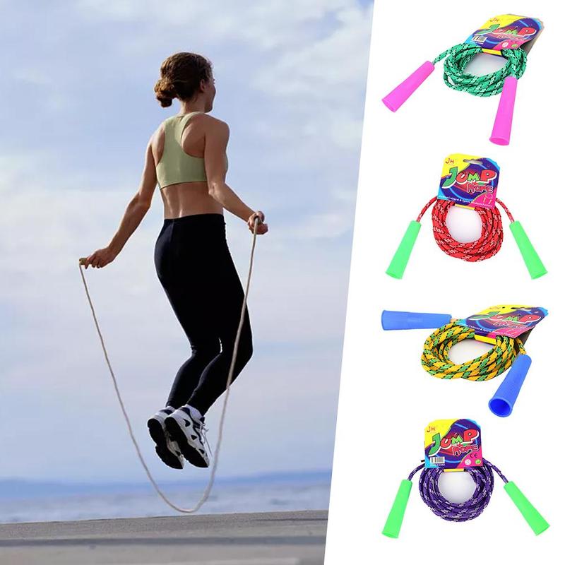 1Pcs Plastic Handle Practocal Jump Rope WIth Anti-slip Handl - TikTok ...