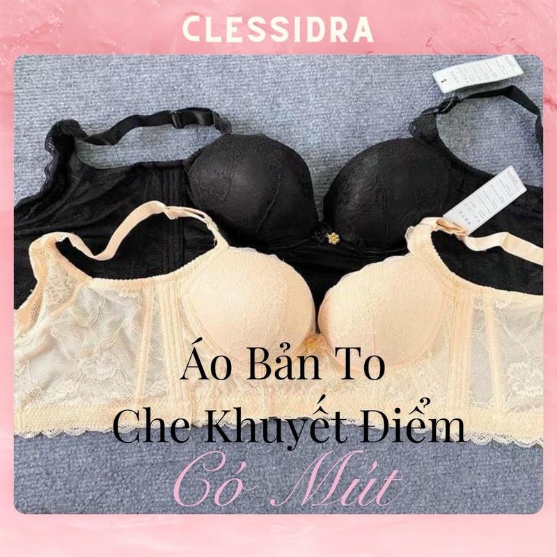 Áo Bản To Che Khuyết Điểm - [Có Mút - Không Gọng]