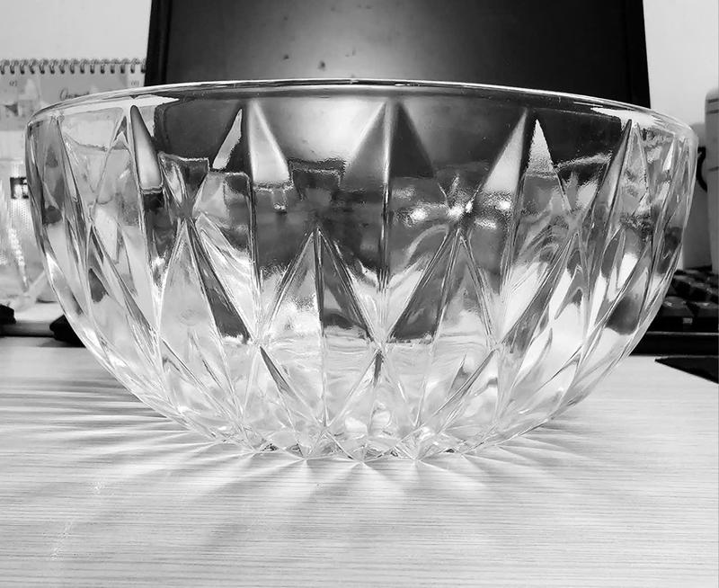 Tô thủy tinh kim cương 1.5 lít , tô lớn dày đẹp