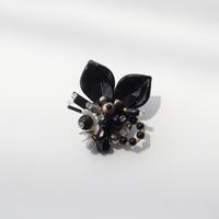 Gambar Eclemix Chrysant Flower Statement Brooch | Bros Bunga Elegan Premium - Black dari eclemix Kota Bandung 2 Tokopedia