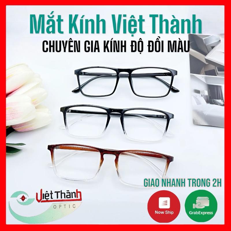 L02 kính lão nhựa có độ sẵn 0-4 độ kính được sách xem điện thoại người già mắt kính việt thành