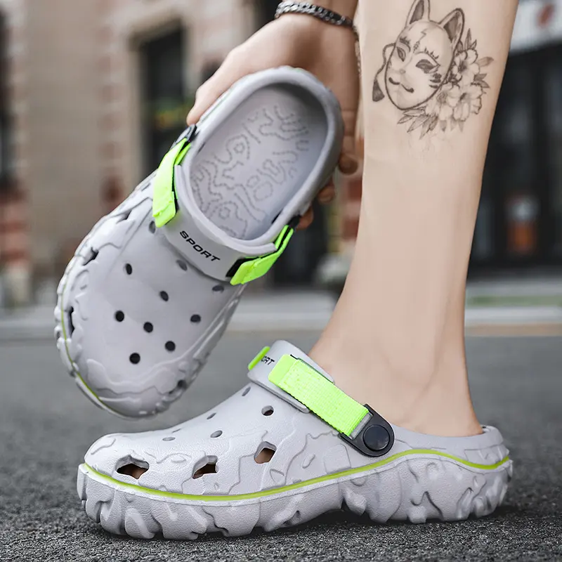 Big Size 47 Simple Clogs With Men Slipper Popular Eva  Comfort Men'S Clogs Shoes Light Cheap Gardening Clogs For Men Slippers