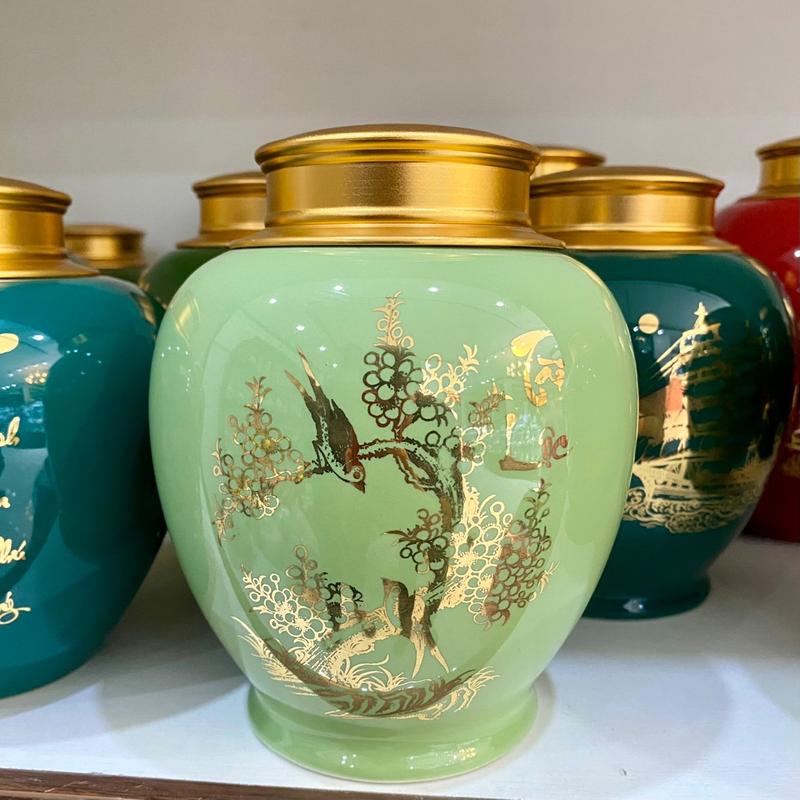 99 MẪU Bình đựng trà Bát Tràng - Hũ đựng trà cao cấp - Lọ đựng chè cà phê gốm sứ