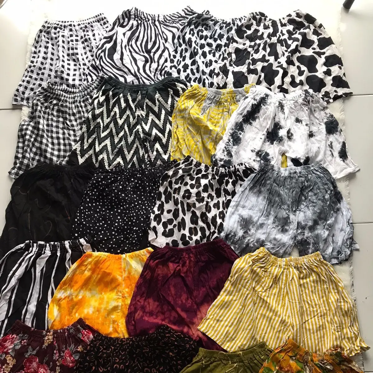 Paket Celana pendek anak isi 10pcs bahan rayon super adem