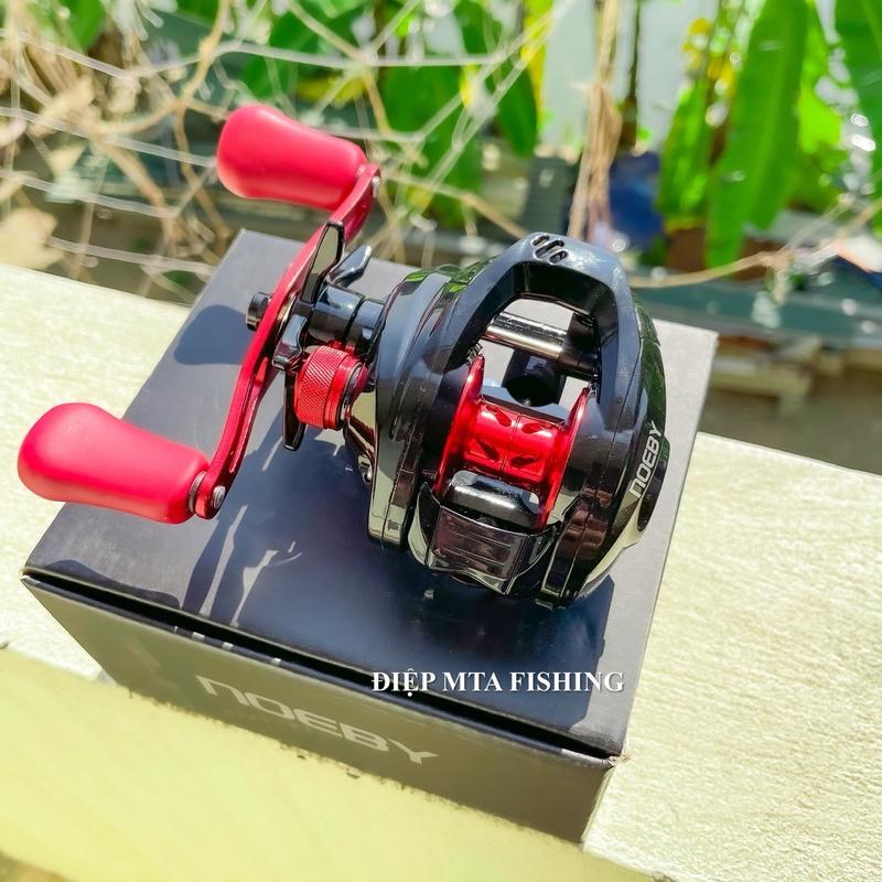 Máy Câu cá Ngang NOEBY Leisure K9 Fishing - Bản Nâng Cấp Của Noeby K7 và noeby Max chuyên bắt cá lure Đi Câu Đồng Tay Quay kim loại núm quay cao su