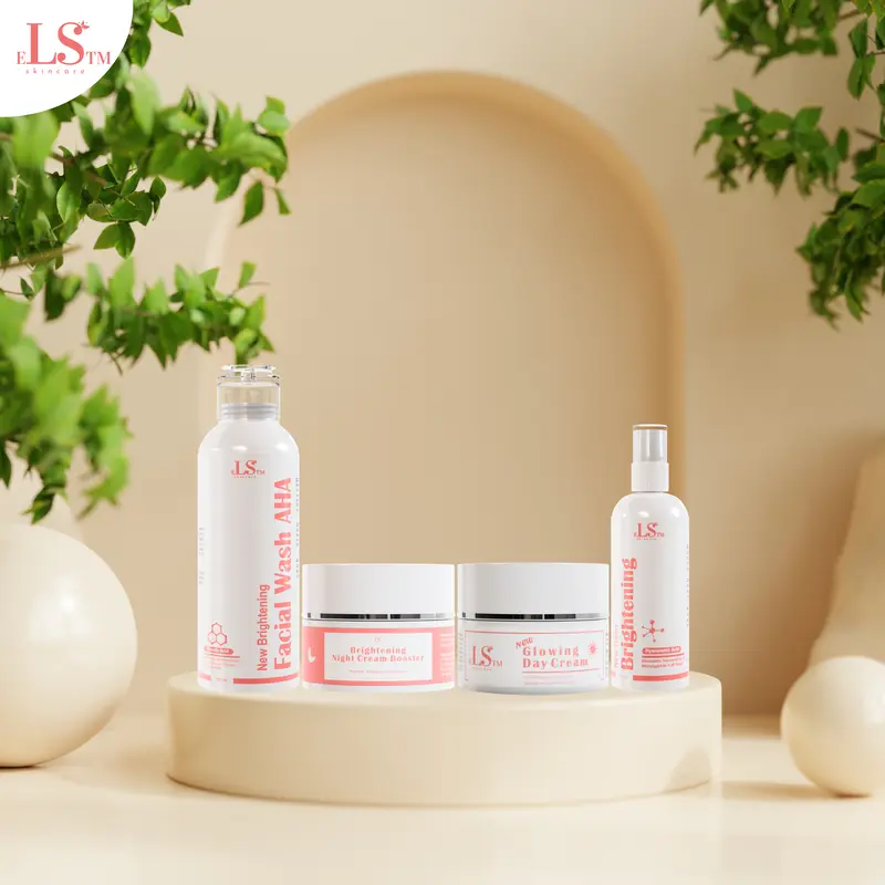 LS SKINCARE PAKET LENGKAP BRIGTHENING BOOSTER (ELSTM) Kosmetik Perempuan Mencerahkan Wajah Kusam Perawatan 3