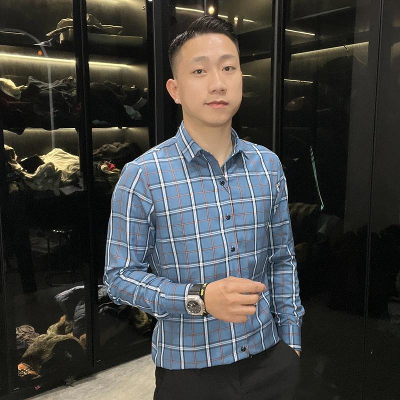 Product Introduction of Sơmi kẻ ô k01 của nhà DUMIMAN Áo Menswear 11