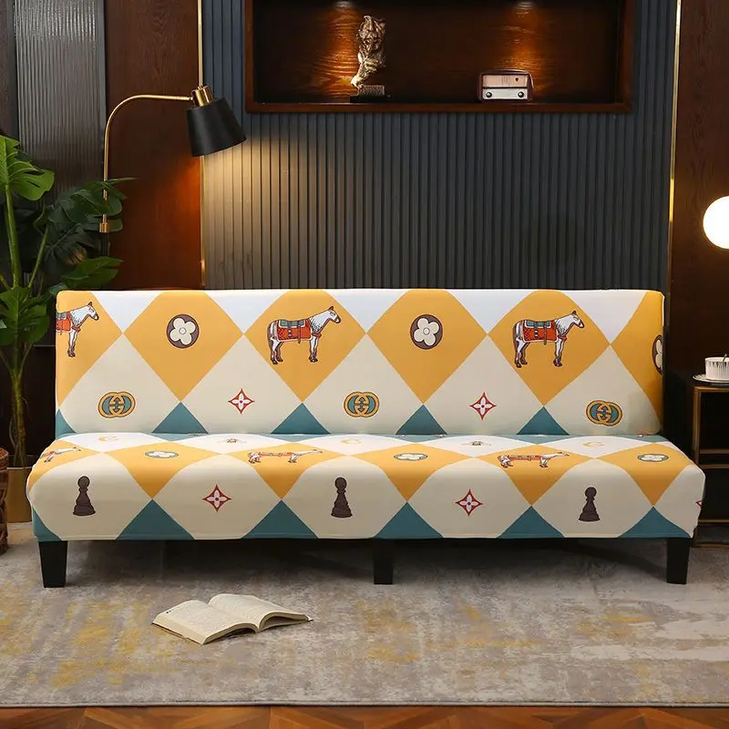 Bọc Ghế Sofa Giường, Thiết Kế Gấp Gọn, Bao Gồm Tất Cả, Thông Dụng, Không Có Tay Vịn, Thích Hợp Cho Ghế Sofa 1,8 M, Bọc Ghế Sofa, Chống Trượt, Phù Hợp Mọi Mùa