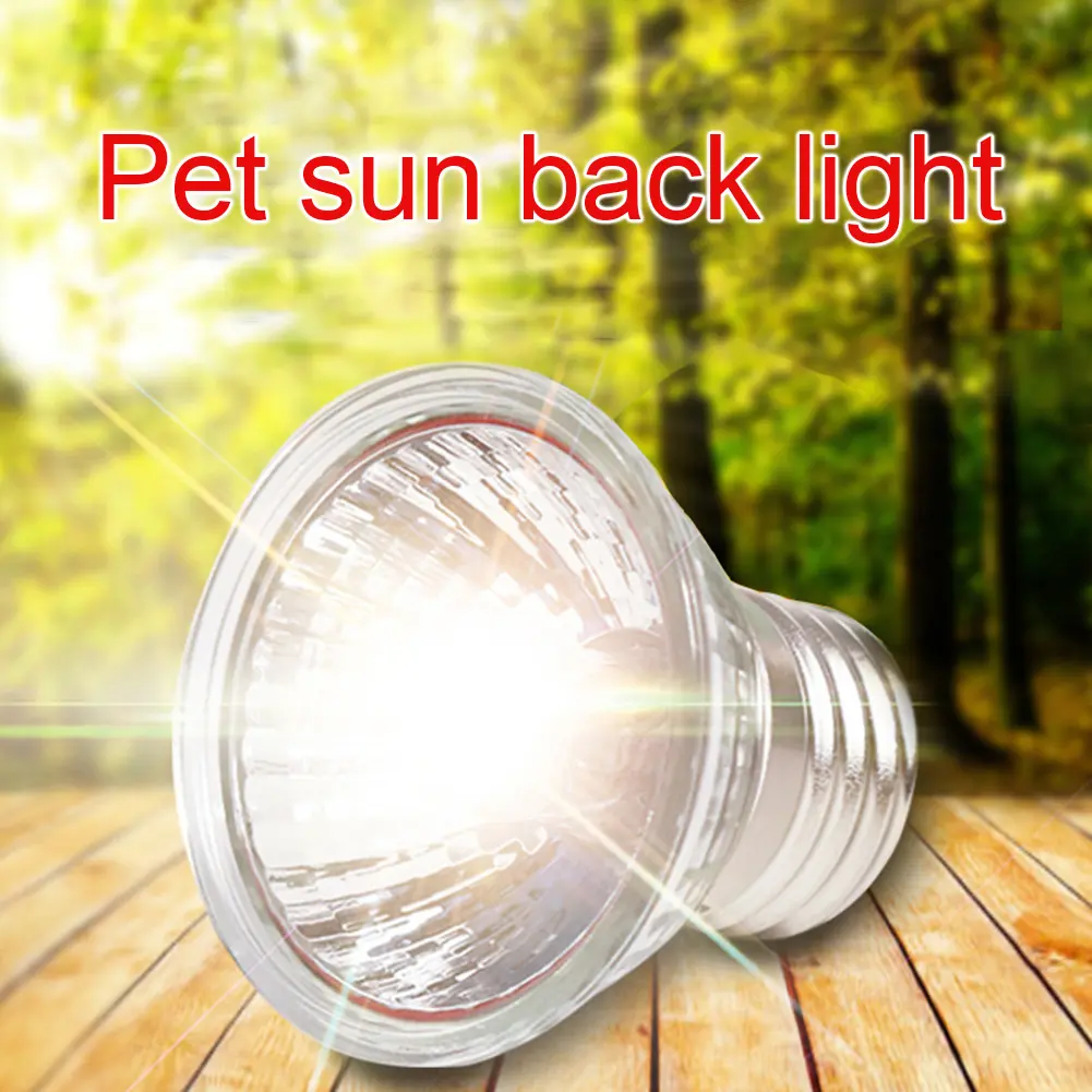 [CU] 25/50/75W UVA+UVB 3.0 Heating Light Bulb Lamp for Reptile Turtle Lizards Basking