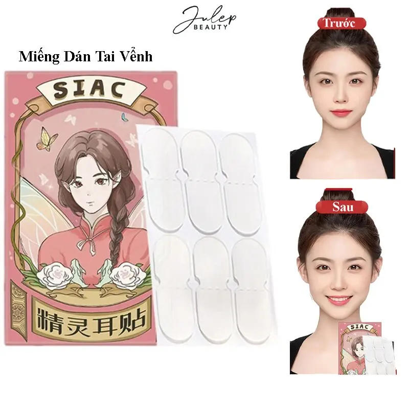 Miếng Dán Tai Vểnh Silicon - Miếng Dán Tạo Vành Tai Yêu Tinh Silicon- Miếng Dán Nâng Vành Tai - JULEPBEAUTY