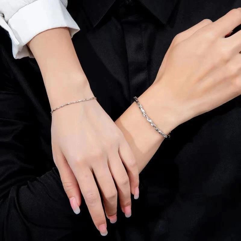 [Quà Tặng] Vòng Tay Đôi "Eternal Twist" Titan Không Gỉ Quà Tặng Người Yêu Nam Nữ Dilys Jewelry-MF16 8