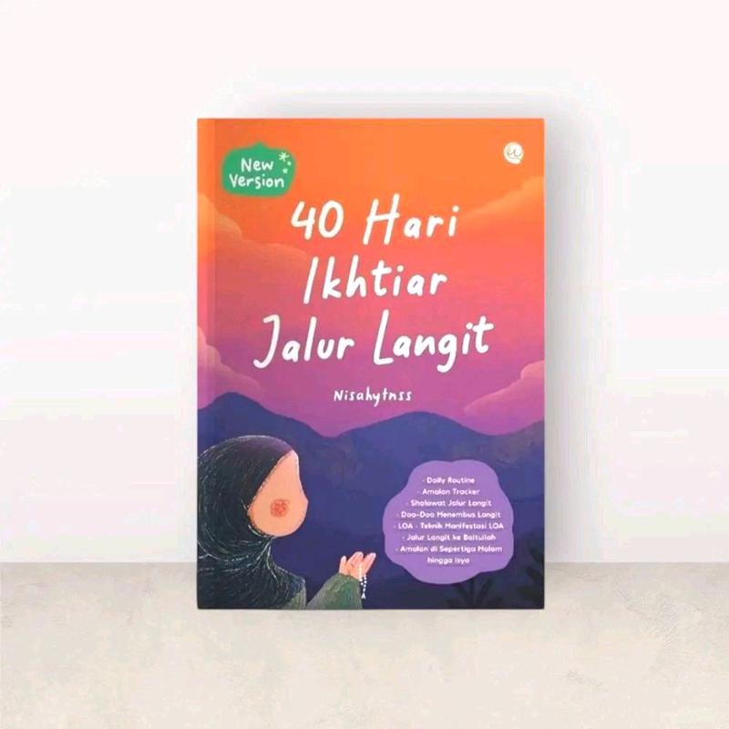 Paket 2 Buku 40 Hari Ikhtiar Jalur Langit - The Power Of Jalur Langit ( Isi 2 Buku ) 1