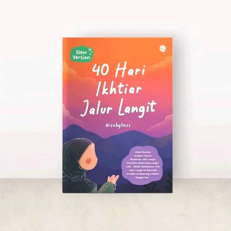 Paket 2 Buku 40 Hari Ikhtiar Jalur Langit - The Power Of Jalur Langit ( Isi 2 Buku ) 1