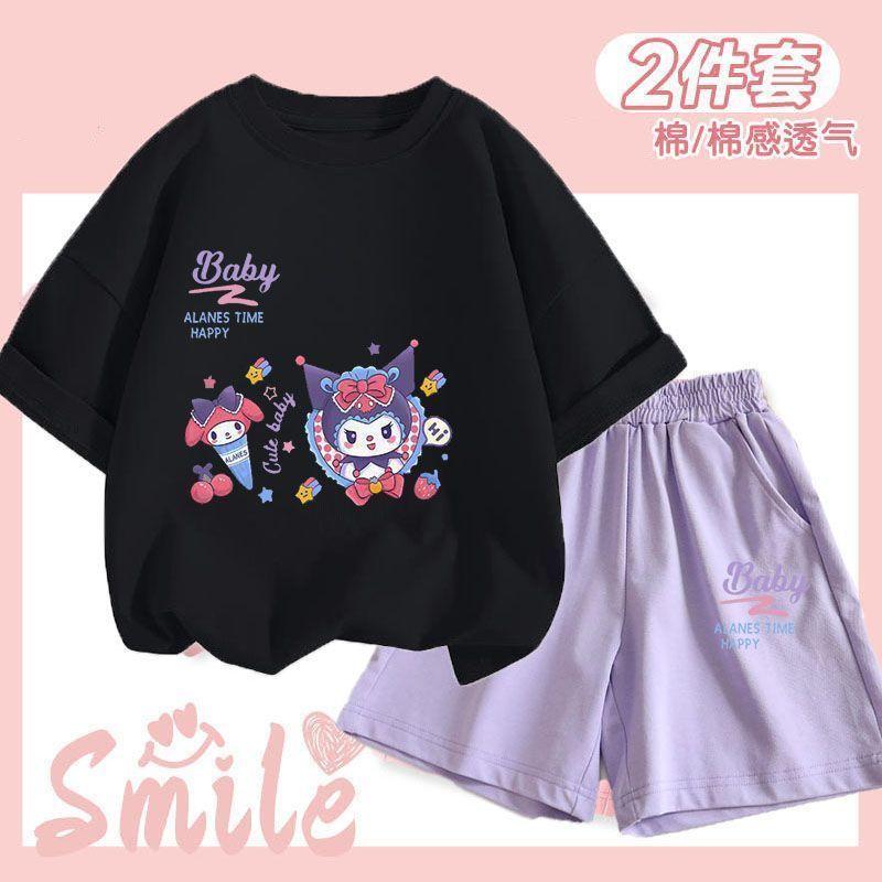 Product Introduction of Bộ Đồ Trẻ Em, Quần Đùi Ngắn Tay Cho Bé Gái, Quần Đùi ngắn Tay Mùa Hè Cho Trẻ Em Clow M, Bộ Hai Mảnh, Quần Đùi Thoáng Khí, Thời Trang, Thích Hợp Cho Năm 2025 30