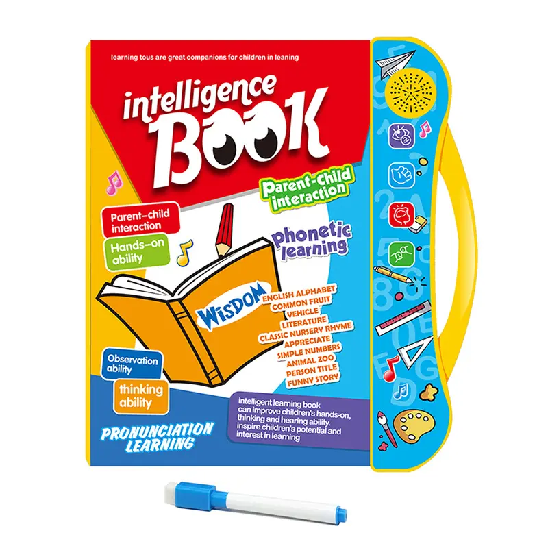 Point Reading Machine Children EnlightenmentPronunciation Speaking Learning Book Puzzle Recognition