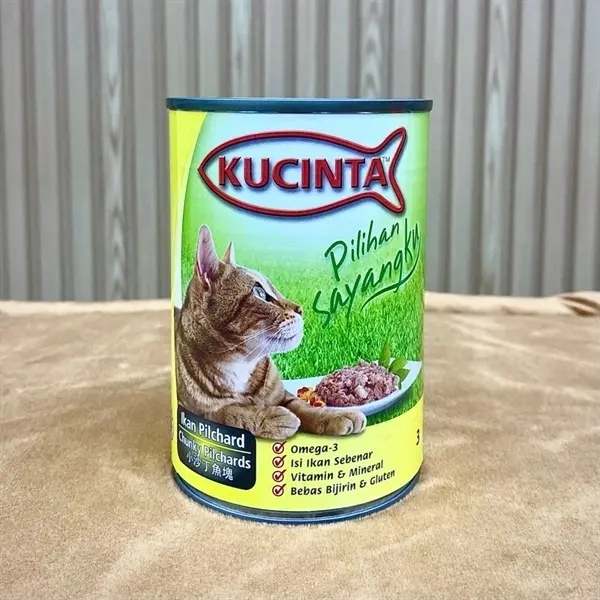 KUCINTA VỊ CÁ MÒI CẮT KHÚC 400G (Lon)