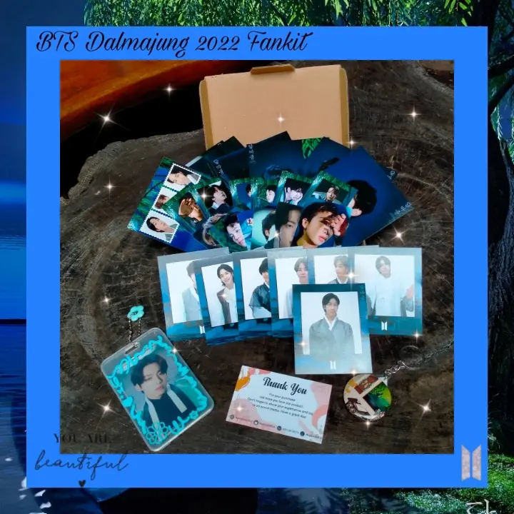 BTS Dalmajung Fankit Photocard Holder Deco | KPop merch Army