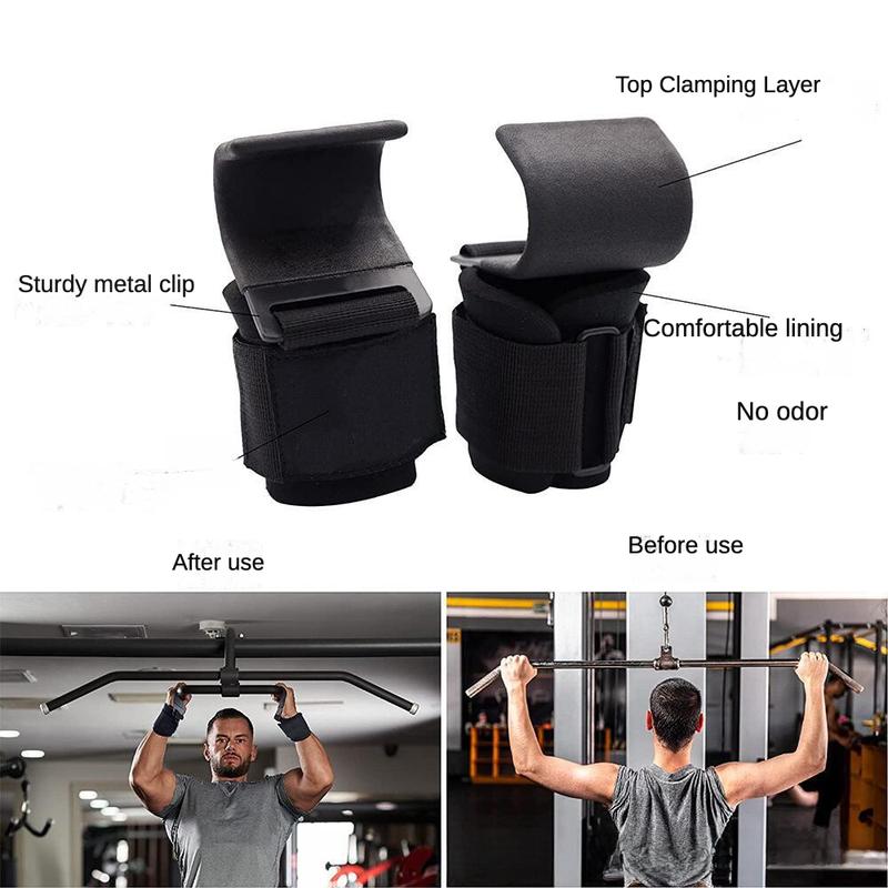 Bảo Vệ Lòng Bàn Tay Cử Tạ Thể Dục, Thế Hệ Thứ 2 Phổ Biến, Móc Cầm Tập Kéo Lên Thanh Ngang, Móc Bảo Vệ Cổ Tay Unisex 2