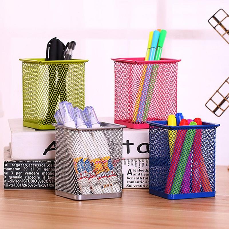 Hộp Sắp Xếp Văn Phòng Phẩm Để Bàn, Đa Năng, Lưới Gọn Gàng, Thích Hợp Cho Văn Phòng / Trường Học, Nồi Bút, Hộp Đựng, Hộp Đựng Bút 6