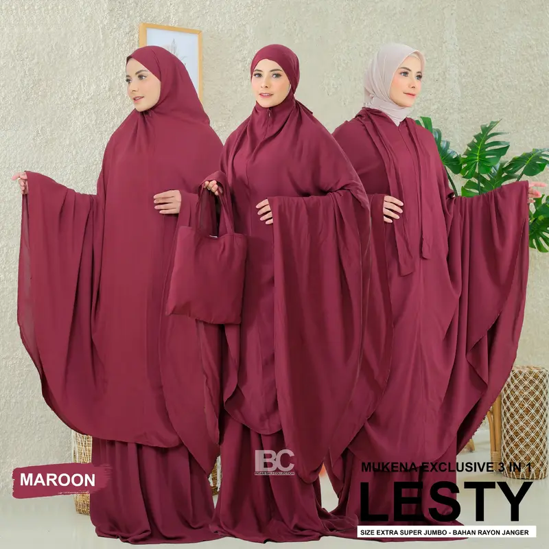 MUKENA EXTRA JUMBO 3 IN 1  LESTY 3