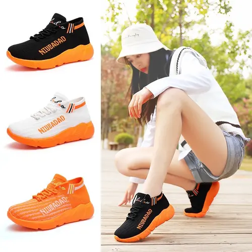 Giày nhảy shuffle dance, earobic, zumba... chính hãng Niubadao (dịch là nữ bá đạo) Sneaker Sport Tập Thể Dục Giày Thể Thao