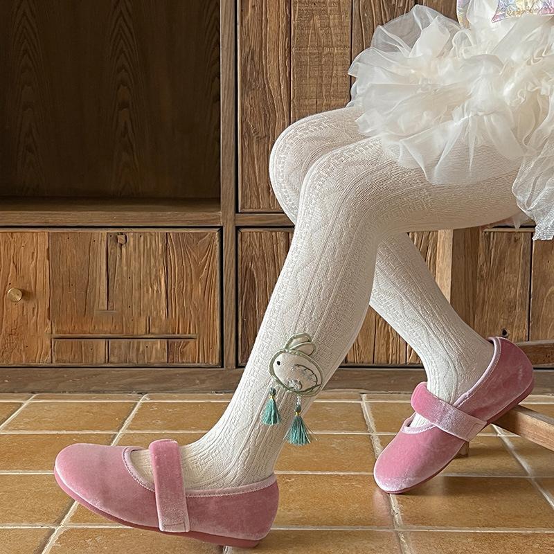 Product Introduction of Quần Dài Legging Cho Bé Gái, Mềm Mại Và Ấm Áp, Quần Tất, Thích Hợp Cho Trẻ Em Đi Học, Tất Trắng, Quần Dệt Kim Cotton Thun 28