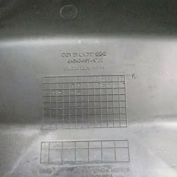 cover under dek bawah kolong tengah vario 125 150 new 2018 K59J K60R vario 125 new 2022 gen 2 k2v original dan win 4