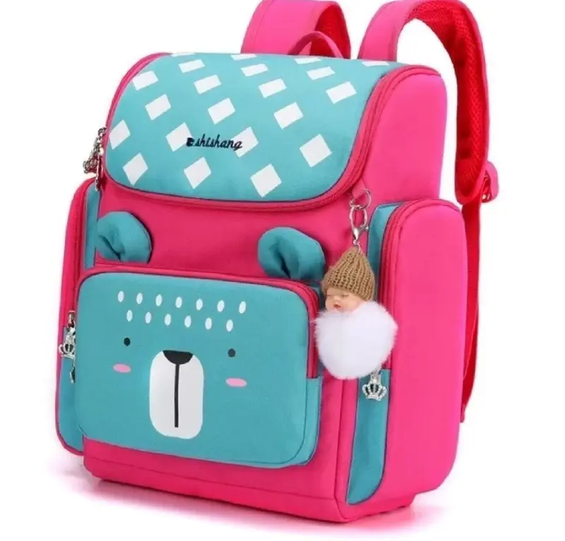 Tas Ransel Anak Tas Sekolah  Anak TK SD Motif Beruang Tas Punggung karakter kekinian Terbaru Fashion 0