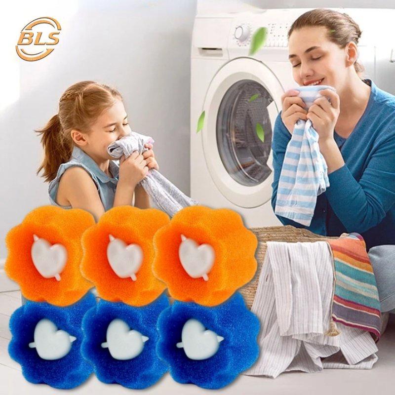 3 Pcs/lot Household Washing Machine Hair Catcher Useful Magic Laundry Ball Reusable Lint Remove Dog Hairs Removal Sponge Cleaning Tools 0