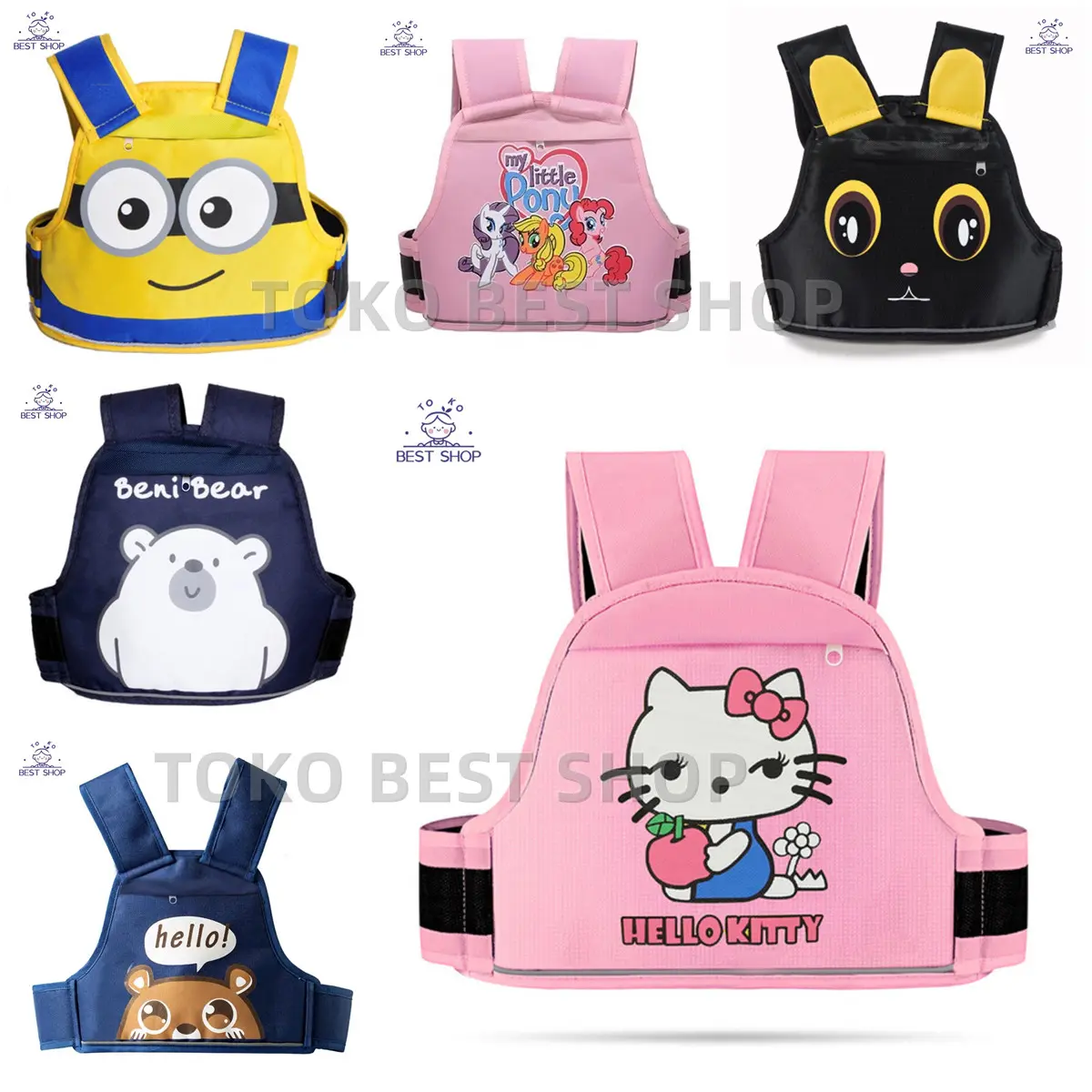 Sabuk Bonceng pengaman Anak Di Motor / SABUK PENGAMAN/SABUK BOCENGAN SAKU/SABUK BONCENGAN ANAK / SABUK BONCENG MOTOR ANAK BISA PAKAI DIDEPAN DAN BELAKANG