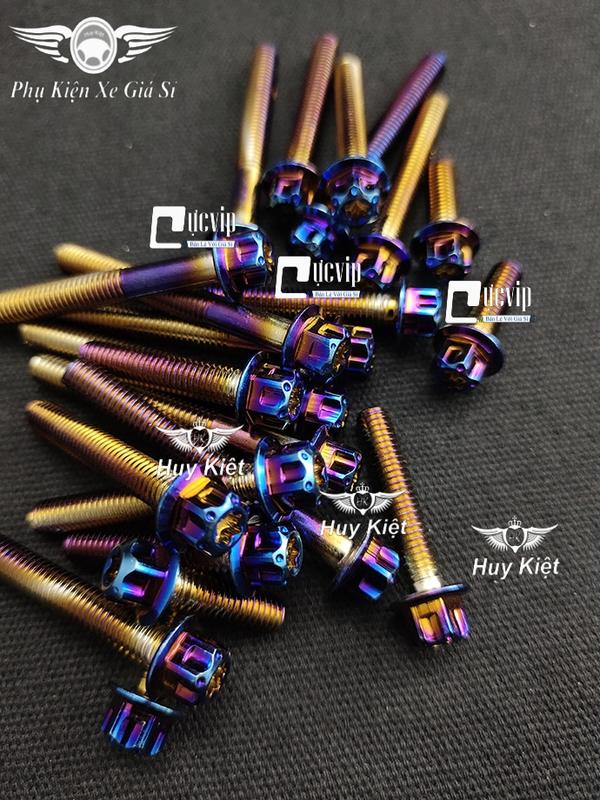 [Hàng Mới Về] Bộ Ốc Lốc Máy Salaya Inox 304 Xi Titan Cho Winner, Exciter, Sonic, Raider, Satria, Sirius, Future, SH, Jupiter, Vision, Dream, Wave