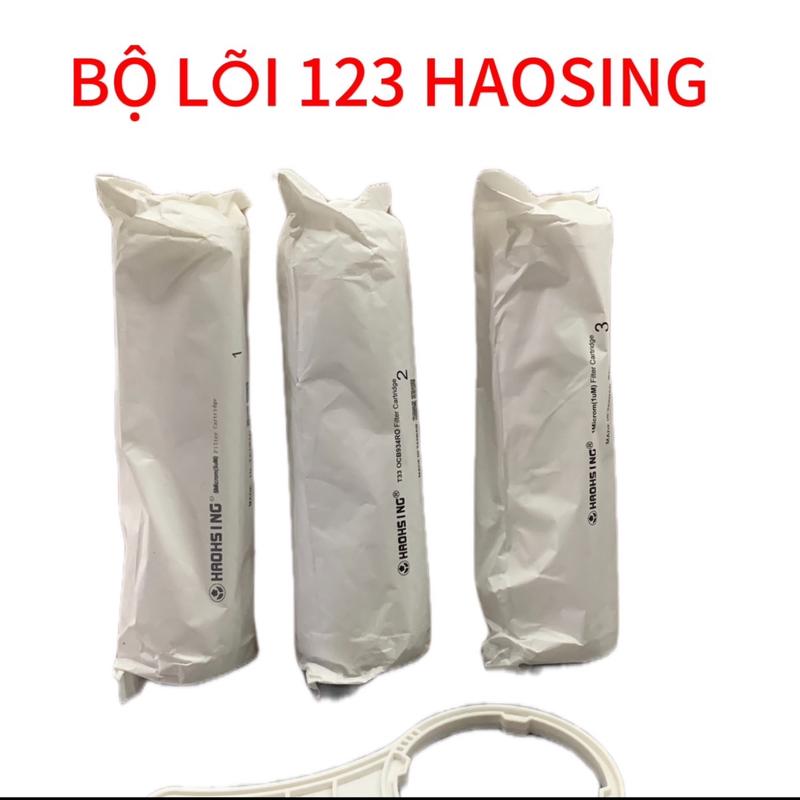 Bộ lõi lọc nước 1,2,3 Haoshing