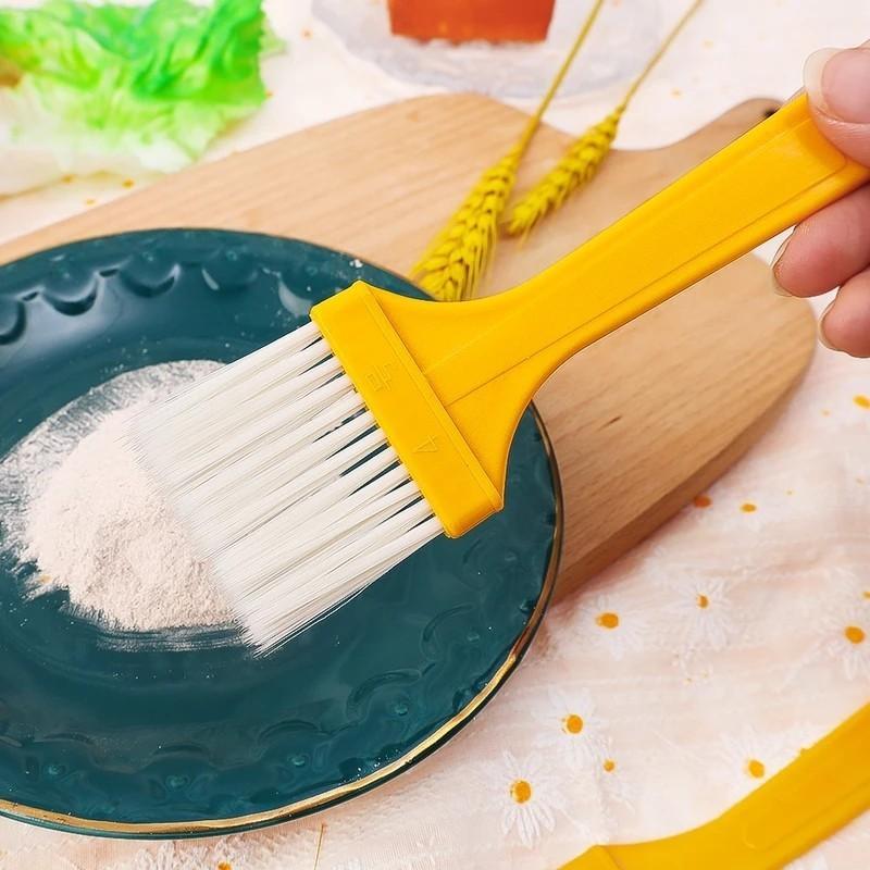 Oil Barbecue Brush Baking Pastry Cooking Oil Brushes High Temperature Resistant Plastic Handle 2